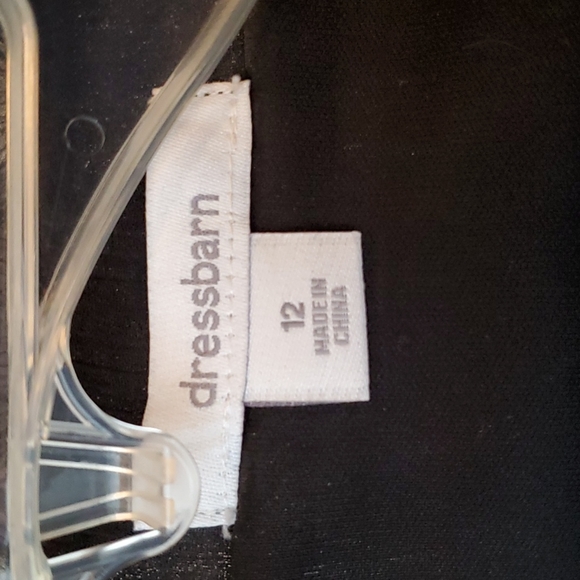 Dress Barn Black and Gray Dress - Picture 4 of 4